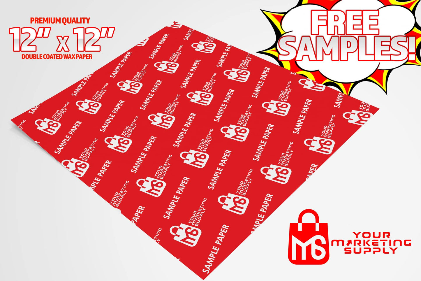 FREE Wax Paper Samples 12'' x 12''