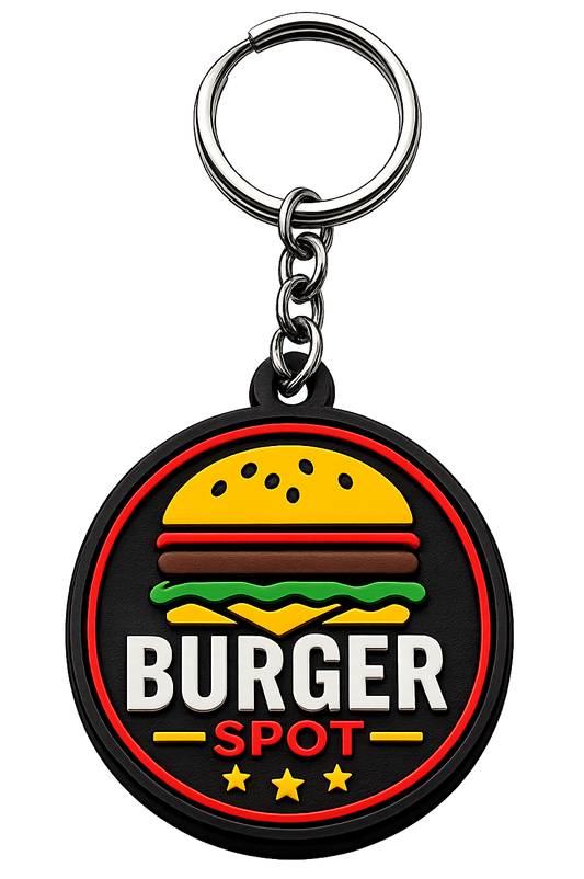 Custom 3D Printed Logo Keychains