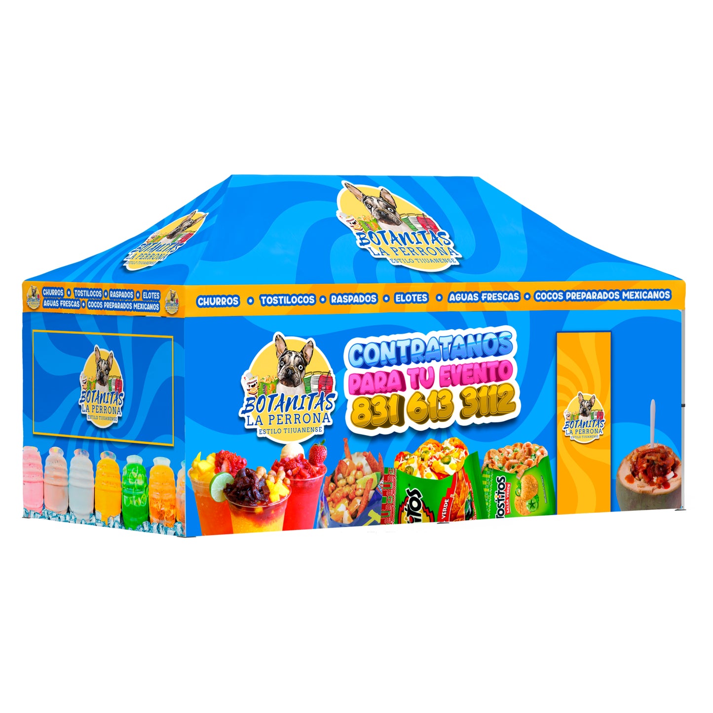 10ft x 20ft Heavy Duty Concession Tent